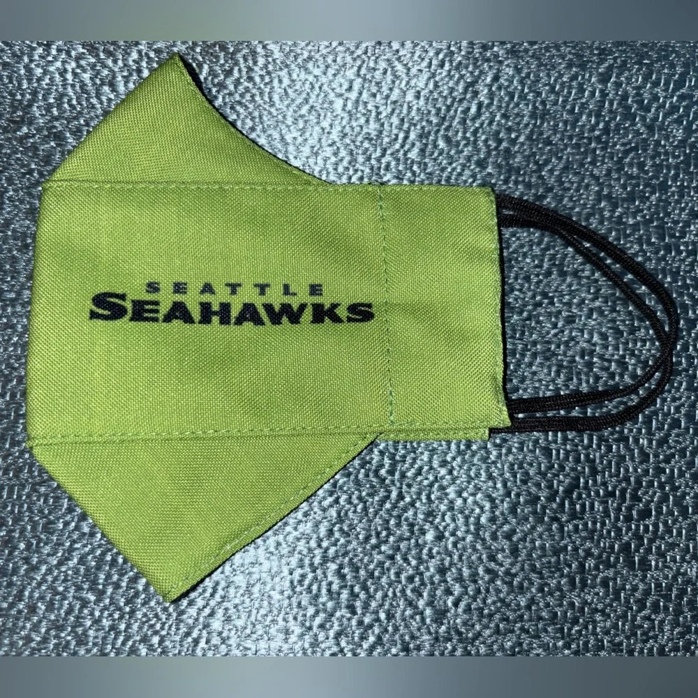 Seattle Seahawks Reusable Face Covering Mask. Youth.